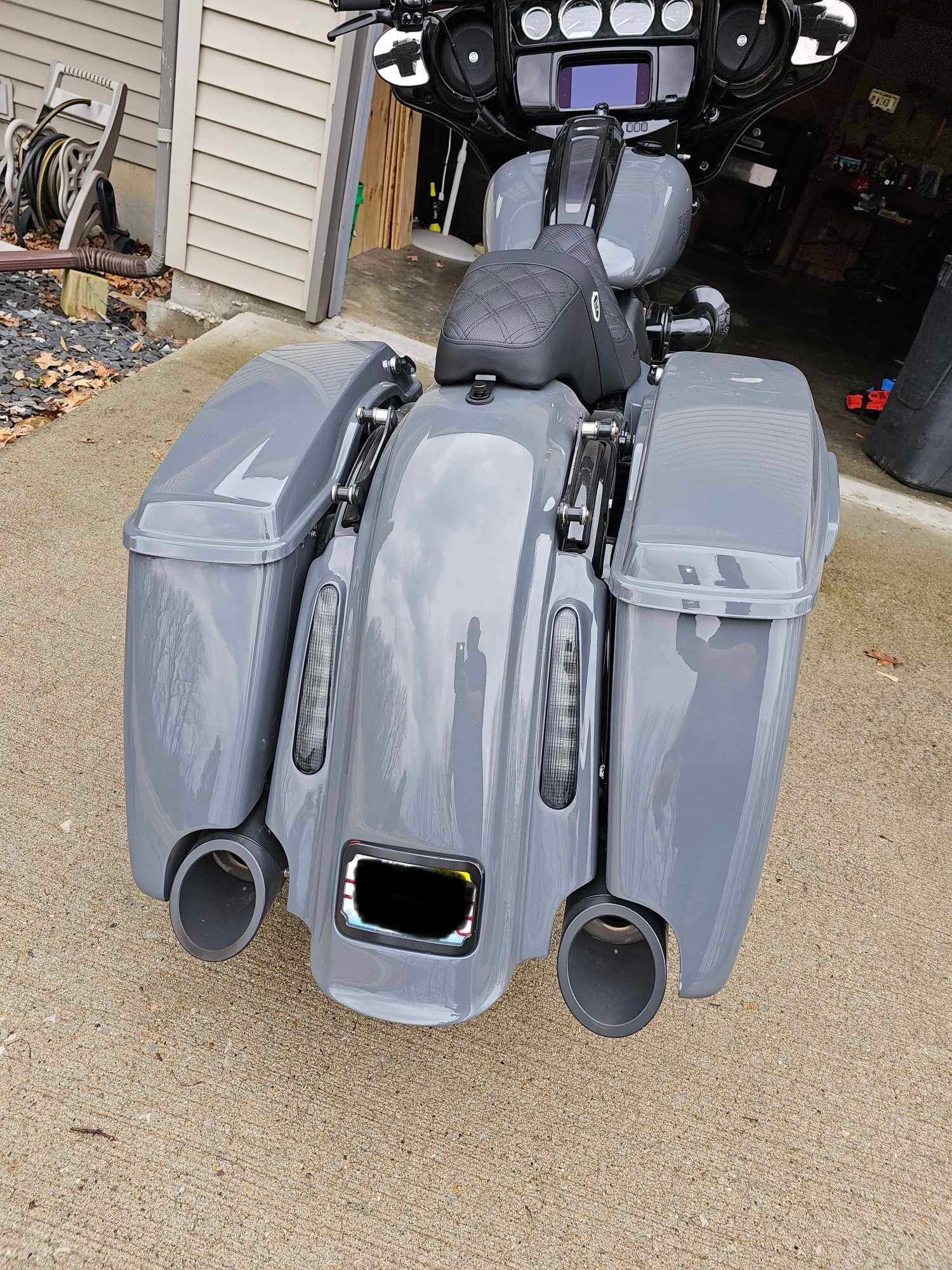 Topshop Cvo Rear Fender And Bags Topshop New Style Minister Rear