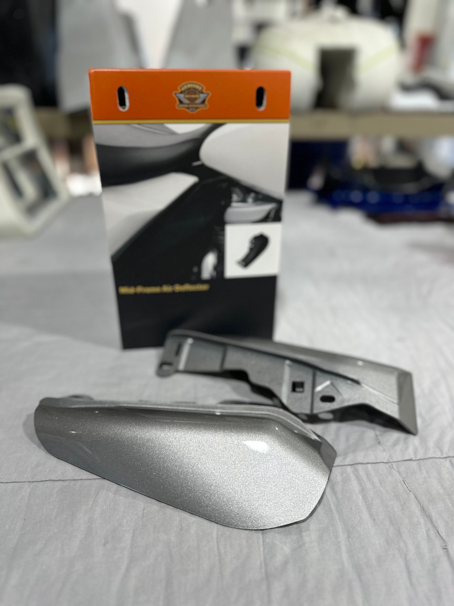 2023.5 - 2025 Street Glide & Road Glide (New Style Fairing) Midframe Heat Deflectors - Genuine OEM HD