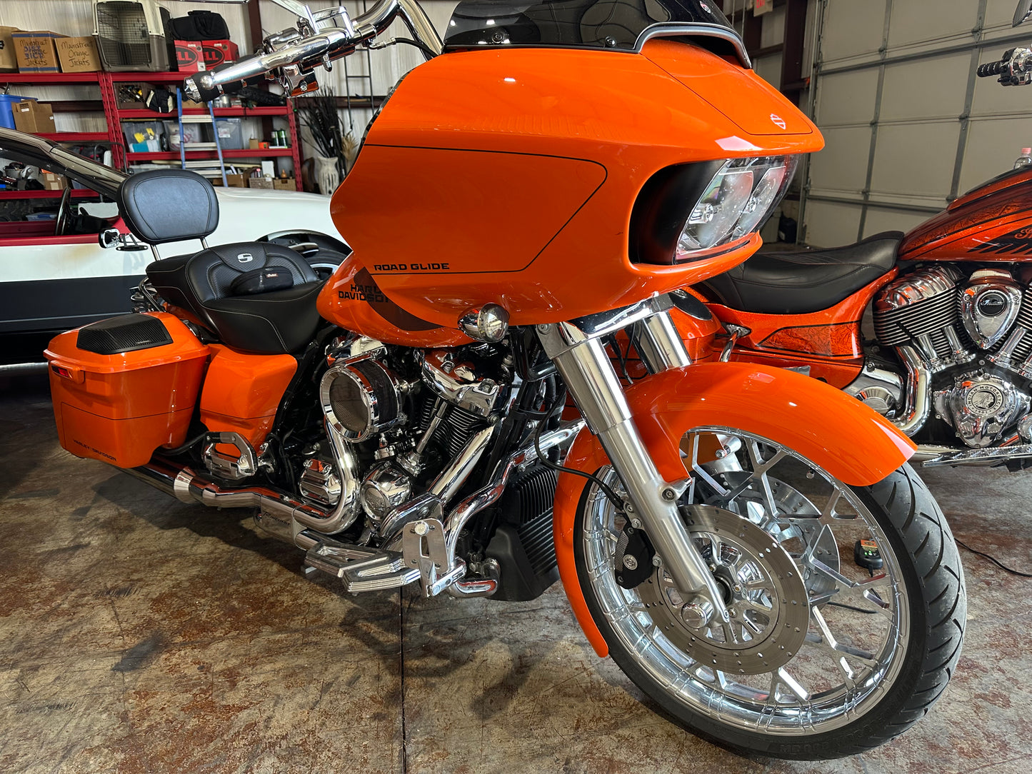 Baja Orange Klockwerks 21" Wrapper Fender