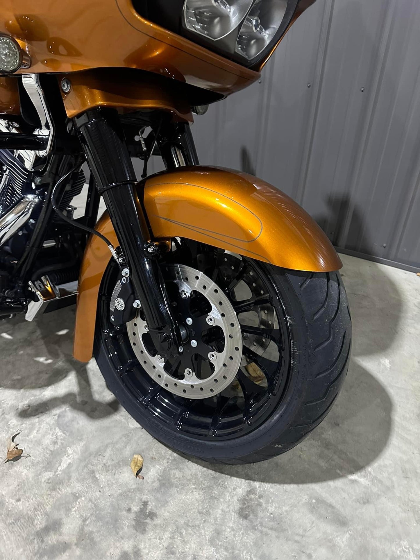 Native Baggers Fat Tire Kit - Lincoln - Amber Whiskey