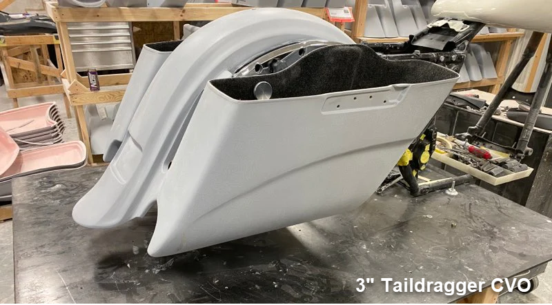 Top Shop 3” Taildragger Rear Fender - Color Matched