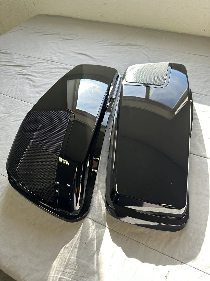 2014-2023 Hogtunes 6x9 Speaker Lids - Vivid Black