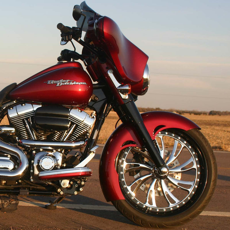 Klock Werks "Tire Hugger" Front Fenders 1996-2013 Touring (FLH, FLT, Trikes)