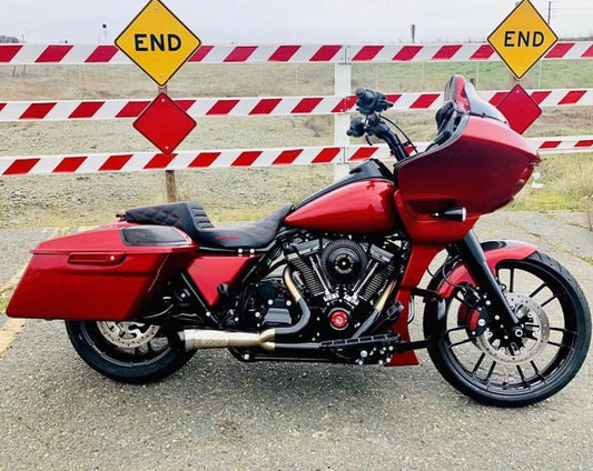 Screamin Speed n Fab FXR Style Side Covers - 1997-2023 Touring Paint Color