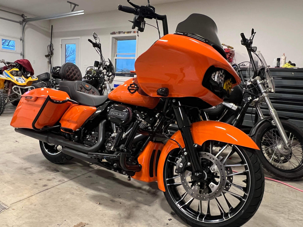Klock Werks "Tire Hugger" Front Fenders 2014-2026 Touring - (FLH, FLT,Trikes)