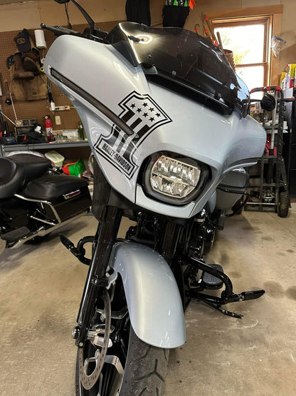 2023.5+ Street Glide Chin Fairing Trim