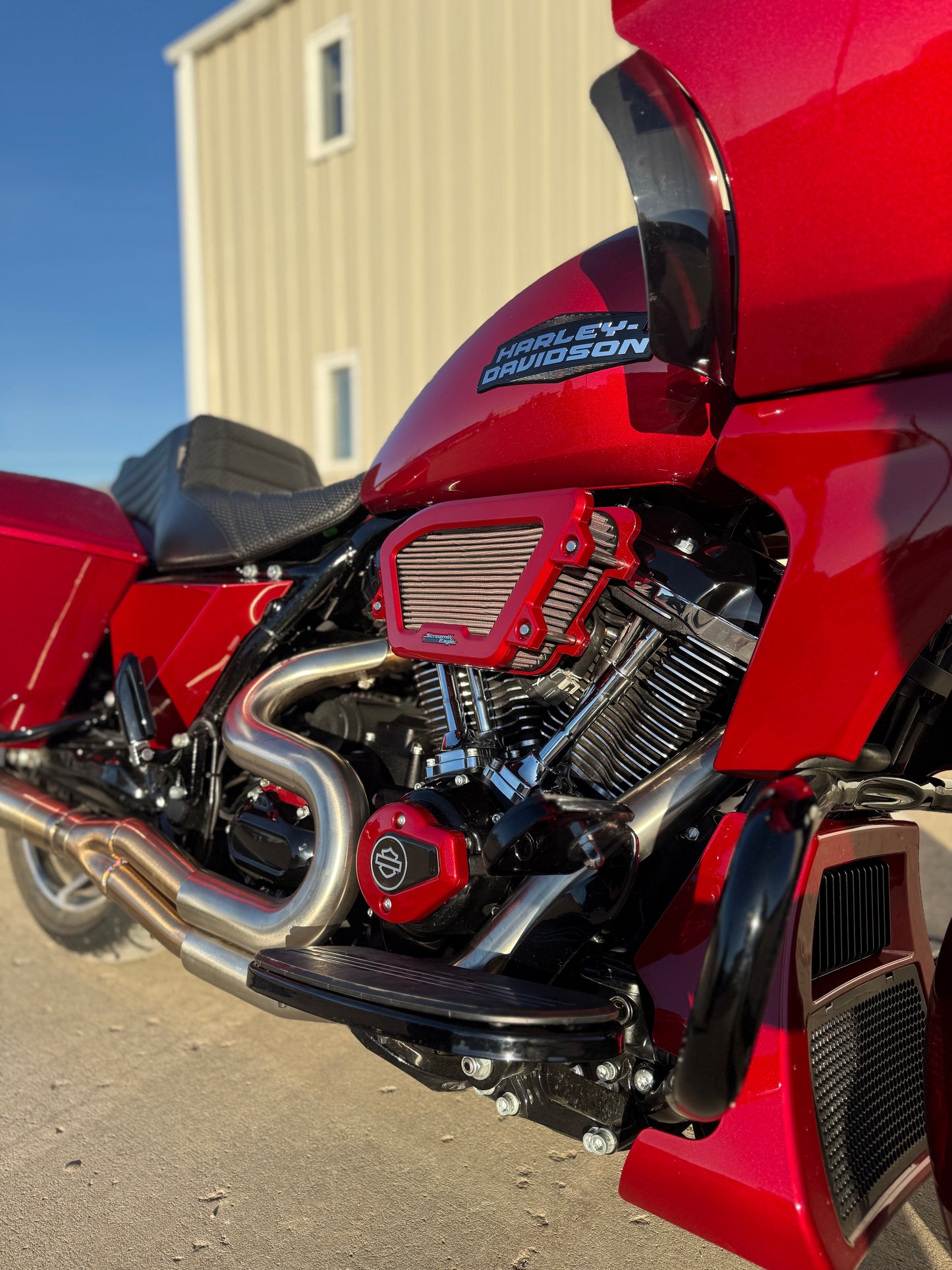 Screamin' Eagle Extreme Wedge Air Cleaner - Color Matched