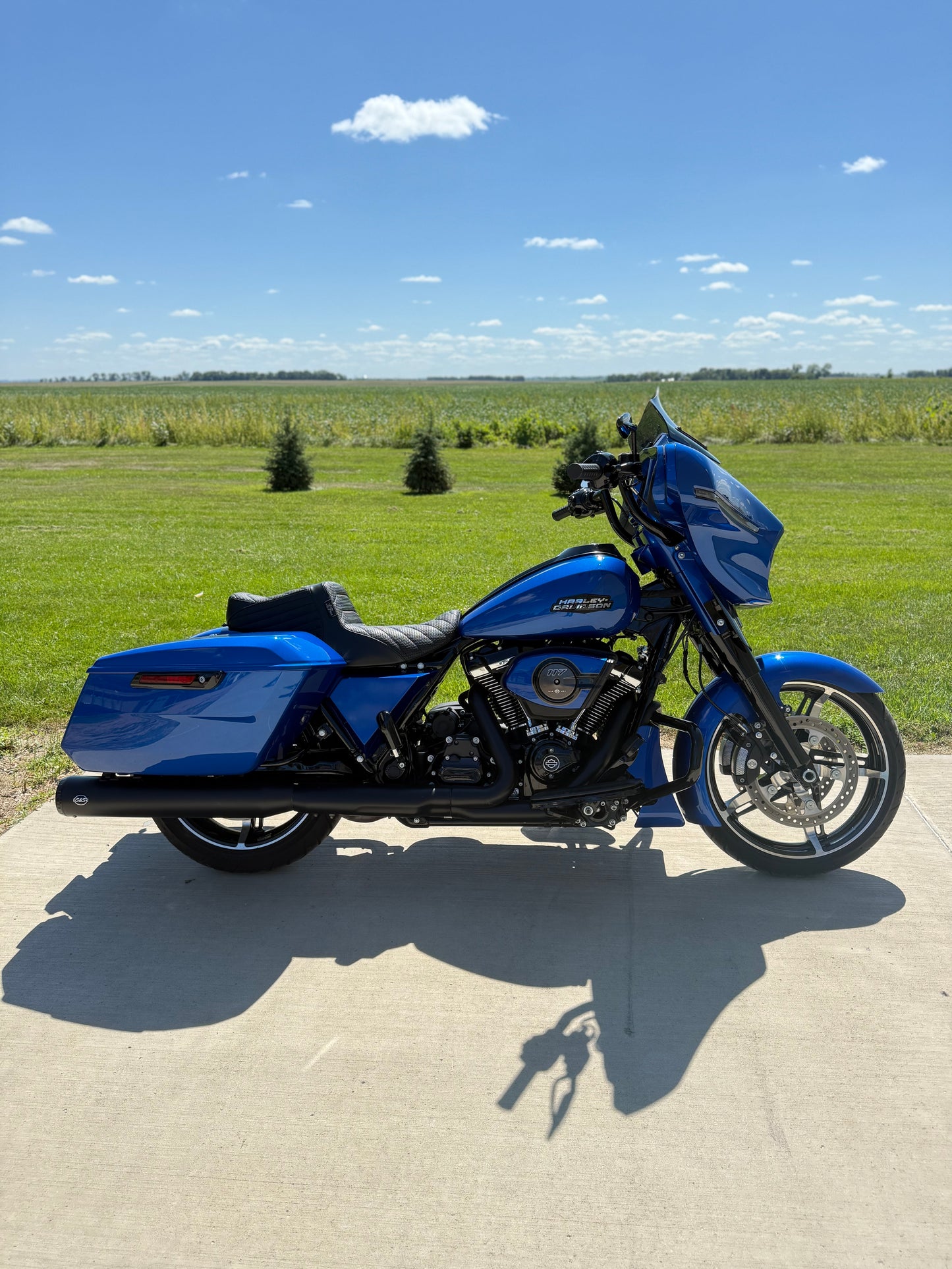 Screamin Speed n Fab FXR Style Side Covers - 2023.5-2025 Touring (New Style Fairings)