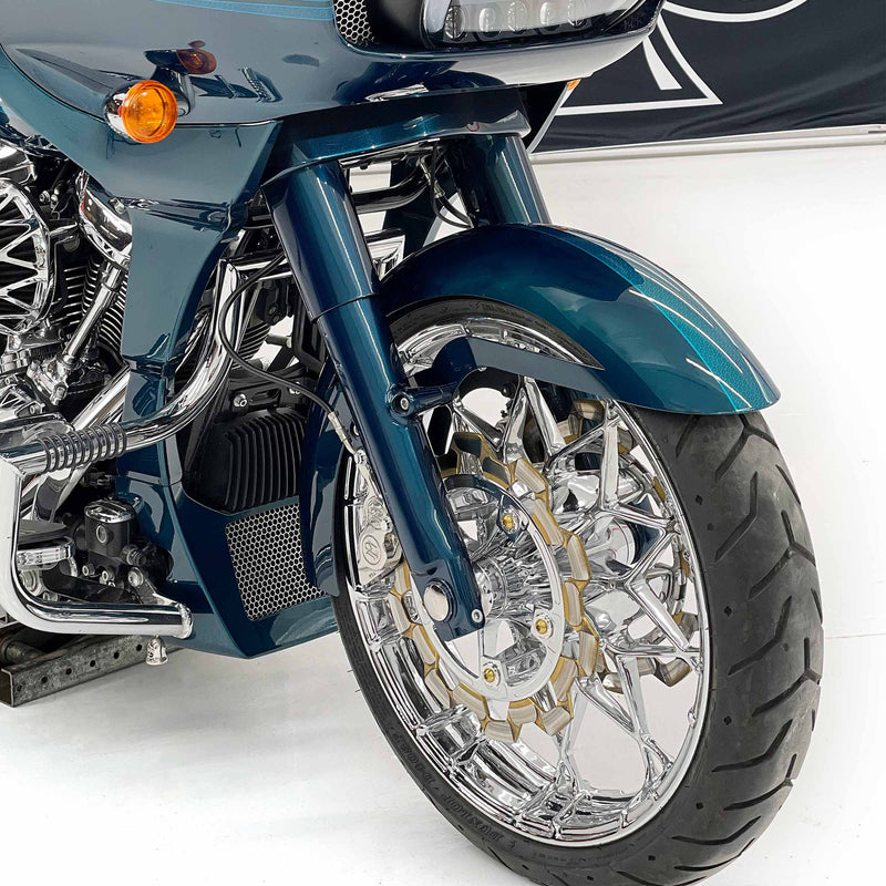 Klock Werks "Tire Hugger" Front Fenders 2014-2026 Touring - (FLH, FLT,Trikes)