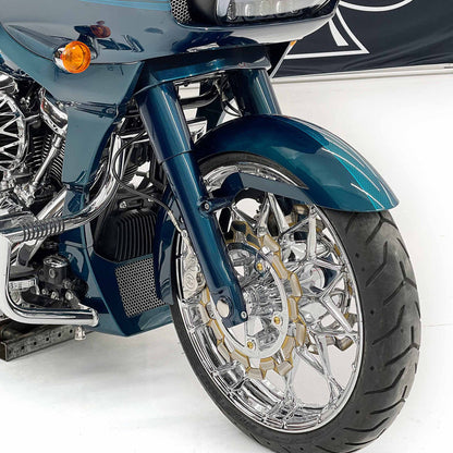 Klock Werks "Tire Hugger" Front Fenders 2014-2026 Touring - (FLH, FLT,Trikes)