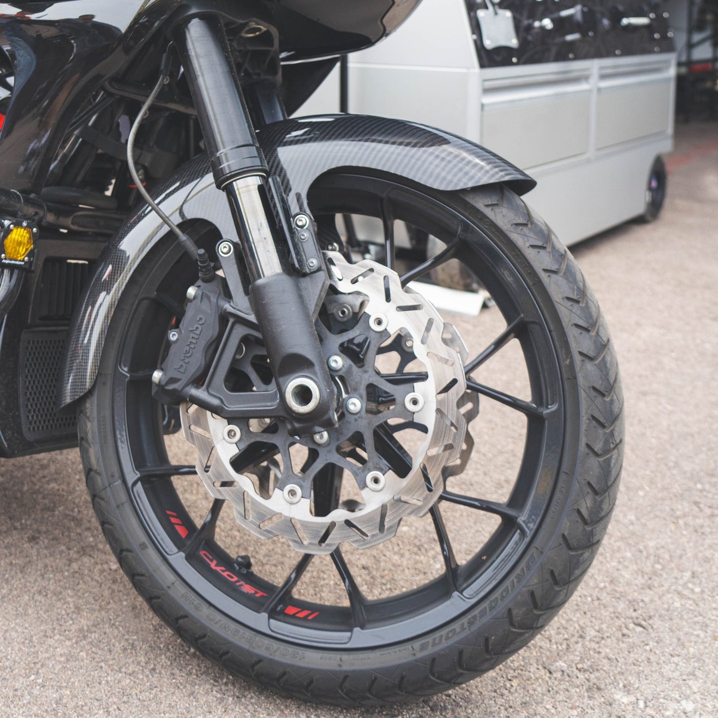 Hofmann Designs "Chopped" Carbon Fiber Front Fenders - 2023.5+ Bagger