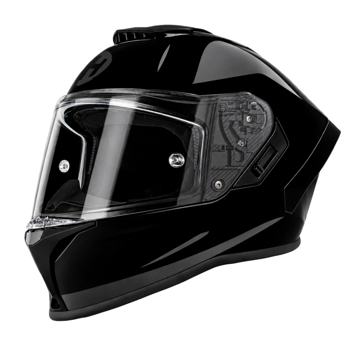 daytona basic motorcycle helmet D.O.T. & ECE C6- Hi-Gloss White M keeping you significantly cooler and more comfortable during long summer hauls Daytona Retro Full Face Motorcycle